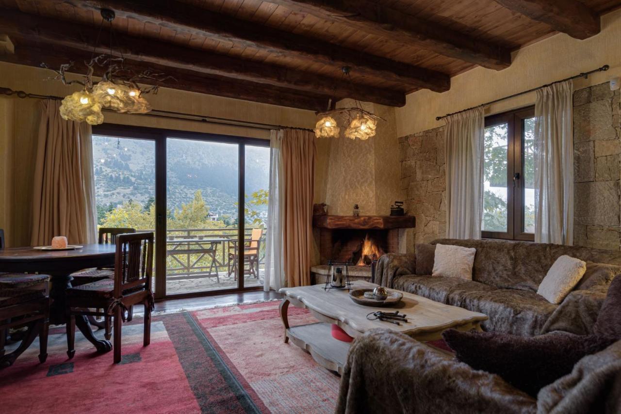 Parnassus Dreamwood Chalet Eptálofos Extérieur photo