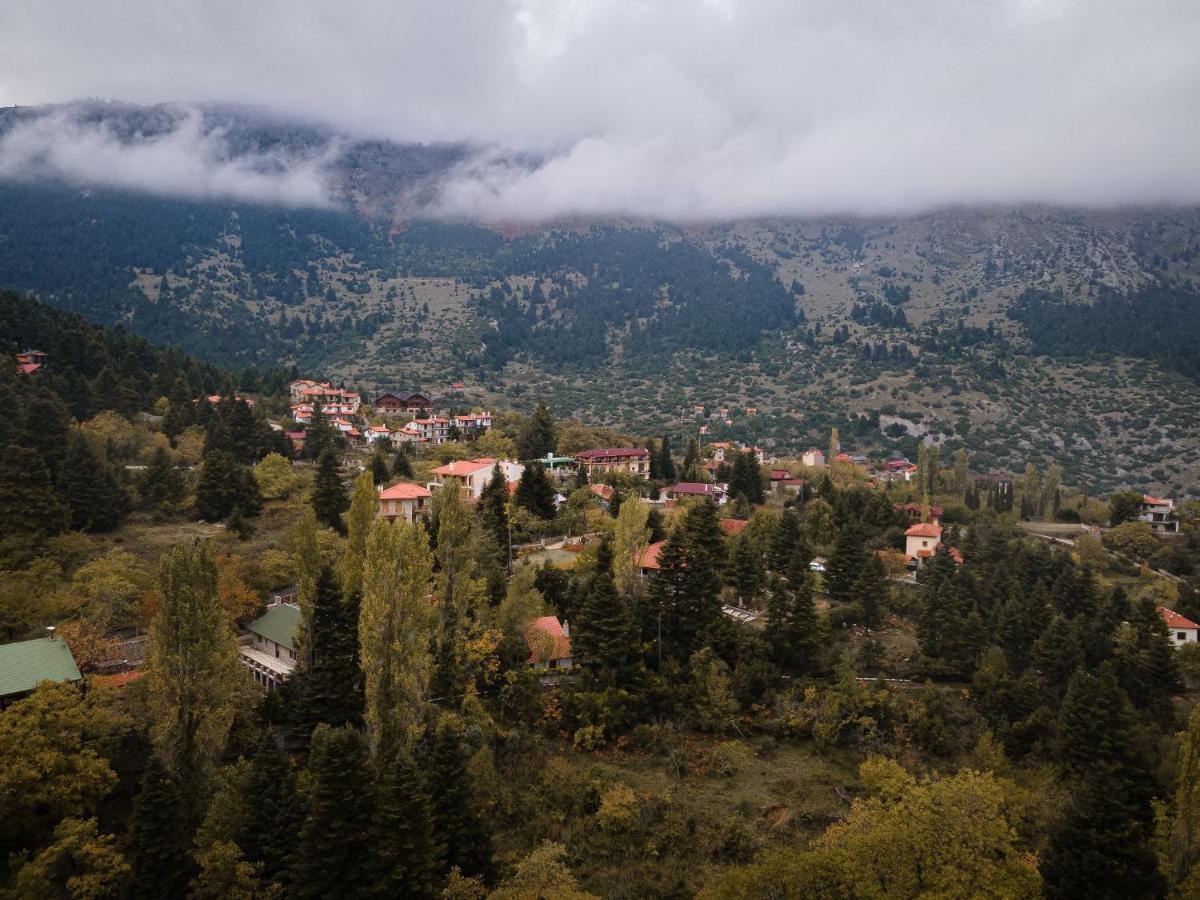 Parnassus Dreamwood Chalet Eptálofos Extérieur photo