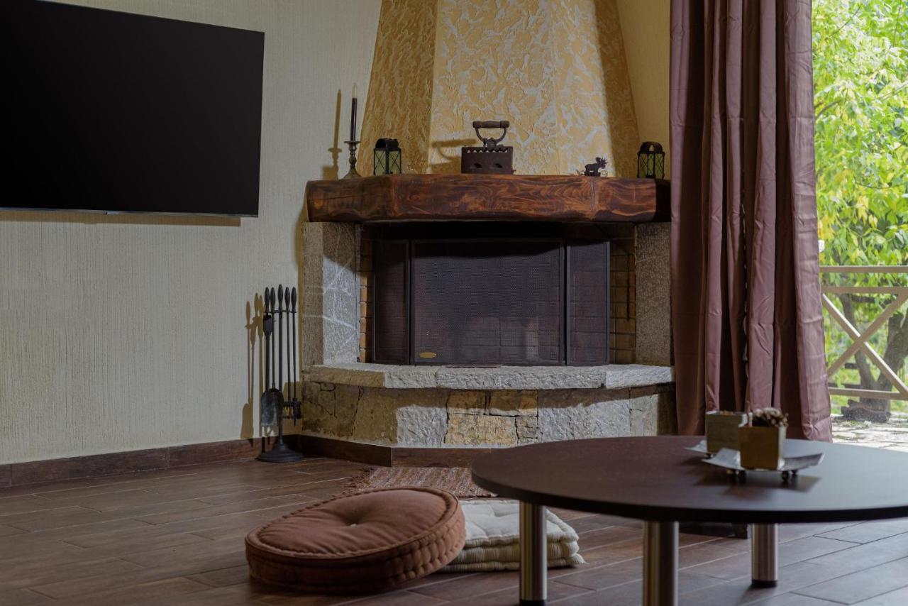 Parnassus Dreamwood Chalet Eptálofos Extérieur photo