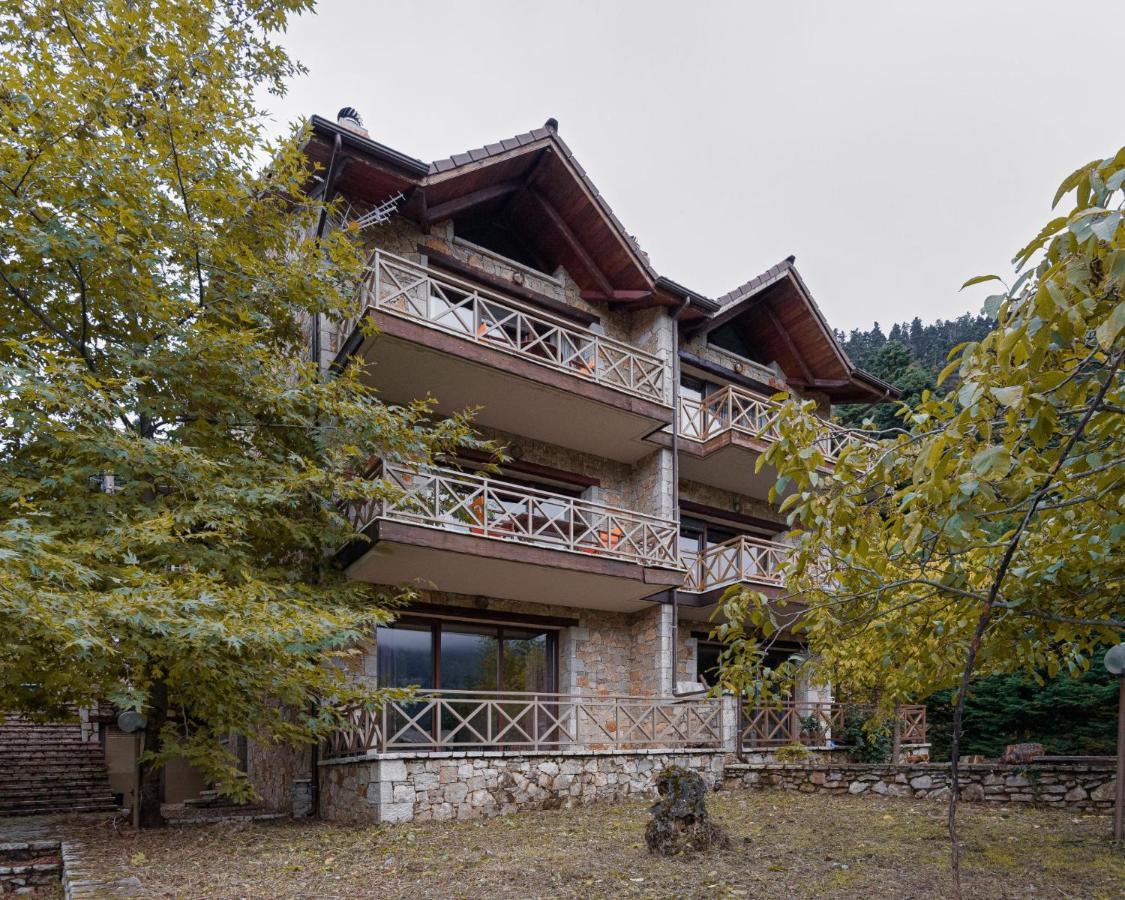Parnassus Dreamwood Chalet Eptálofos Extérieur photo