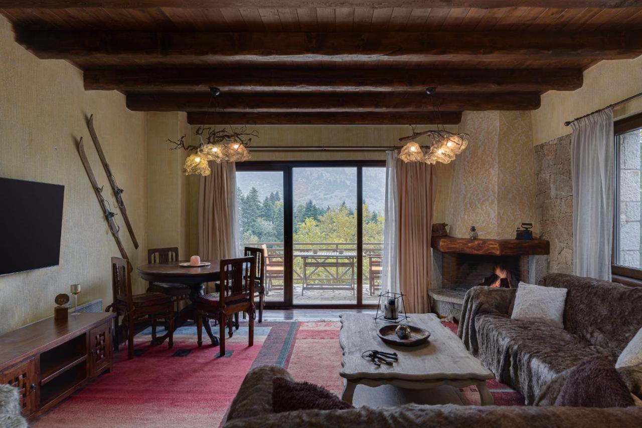 Parnassus Dreamwood Chalet Eptálofos Extérieur photo