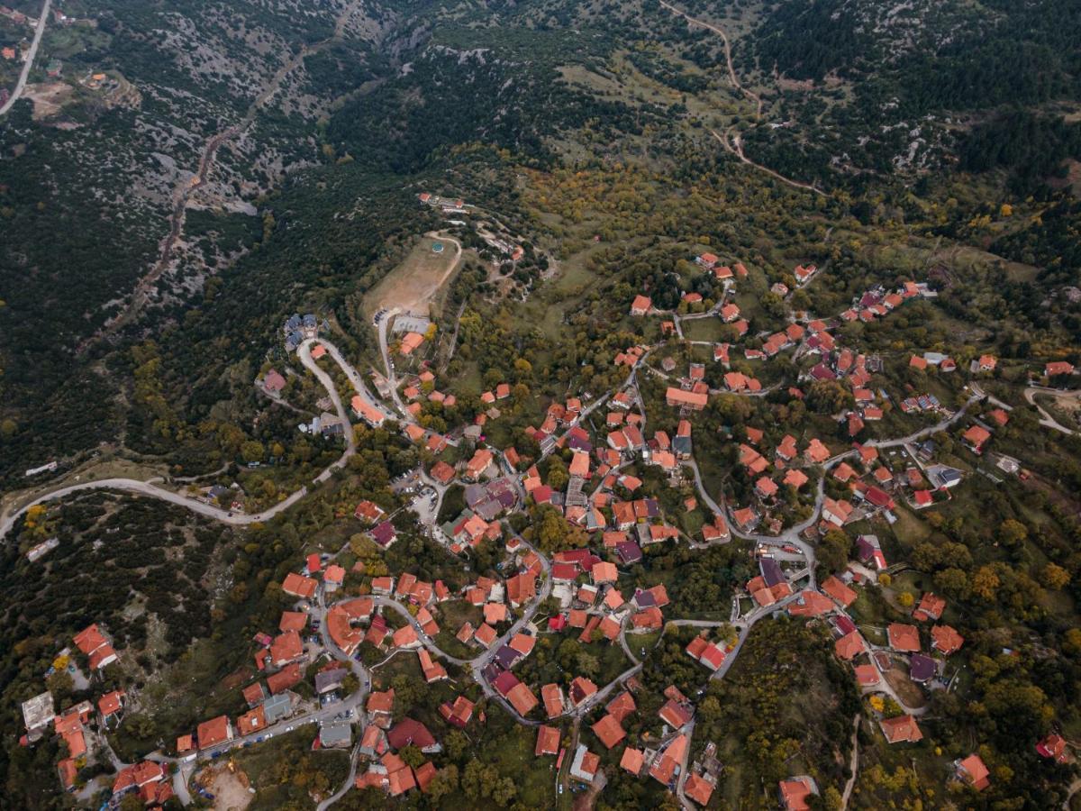 Parnassus Dreamwood Chalet Eptálofos Extérieur photo