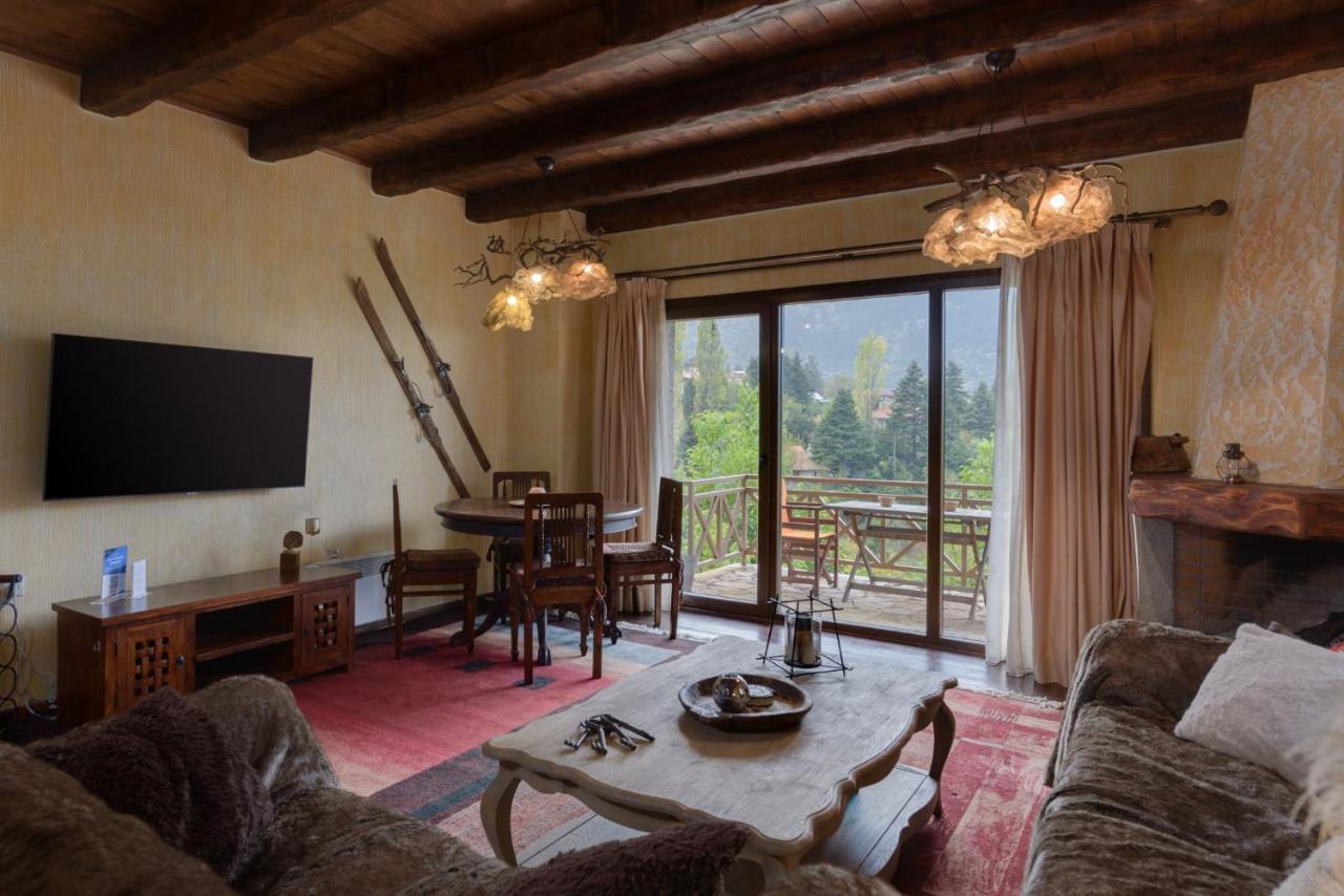 Parnassus Dreamwood Chalet Eptálofos Extérieur photo